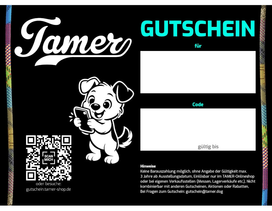 TAMER Gutschein